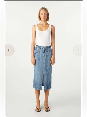 AMO DENIM
ZAHRA SKIRT - ENTANGLEMENT NWT